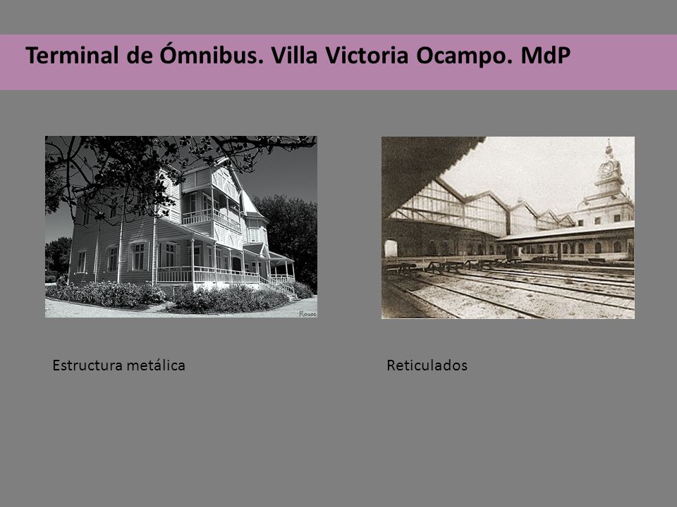 Terminal de Ómnibus. Villa Victoria Ocampo. MdP