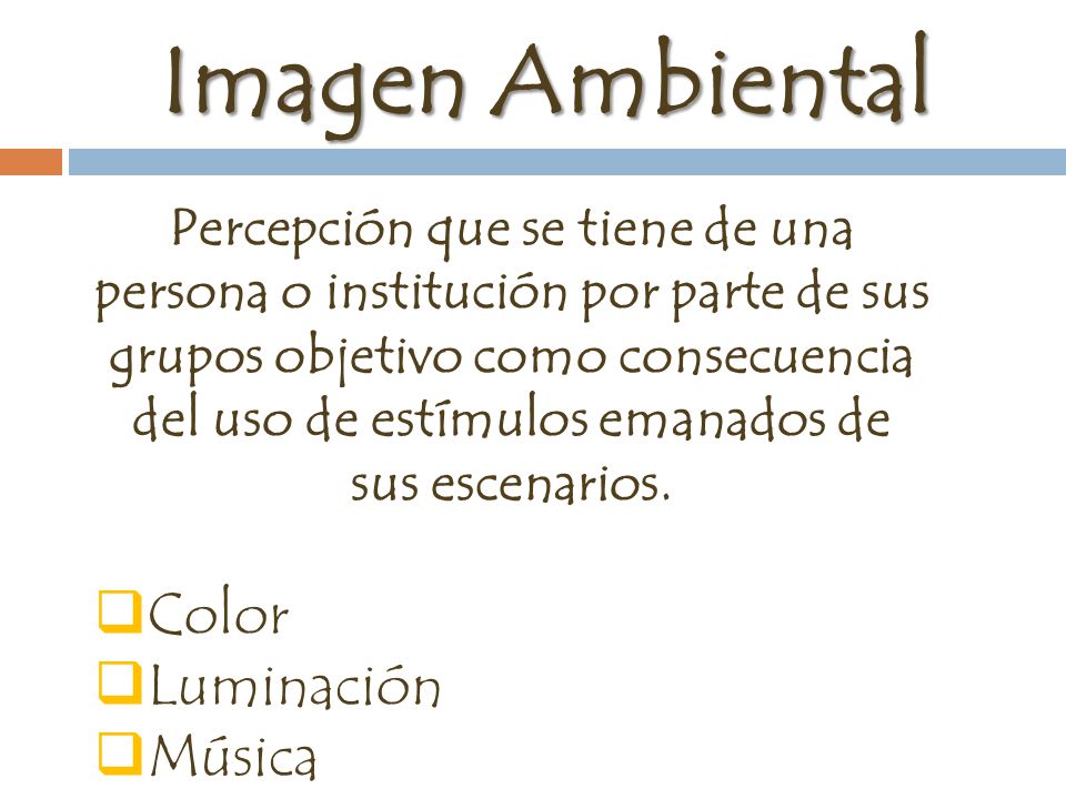 Imagen Ambiental Color Luminación Música Aroma