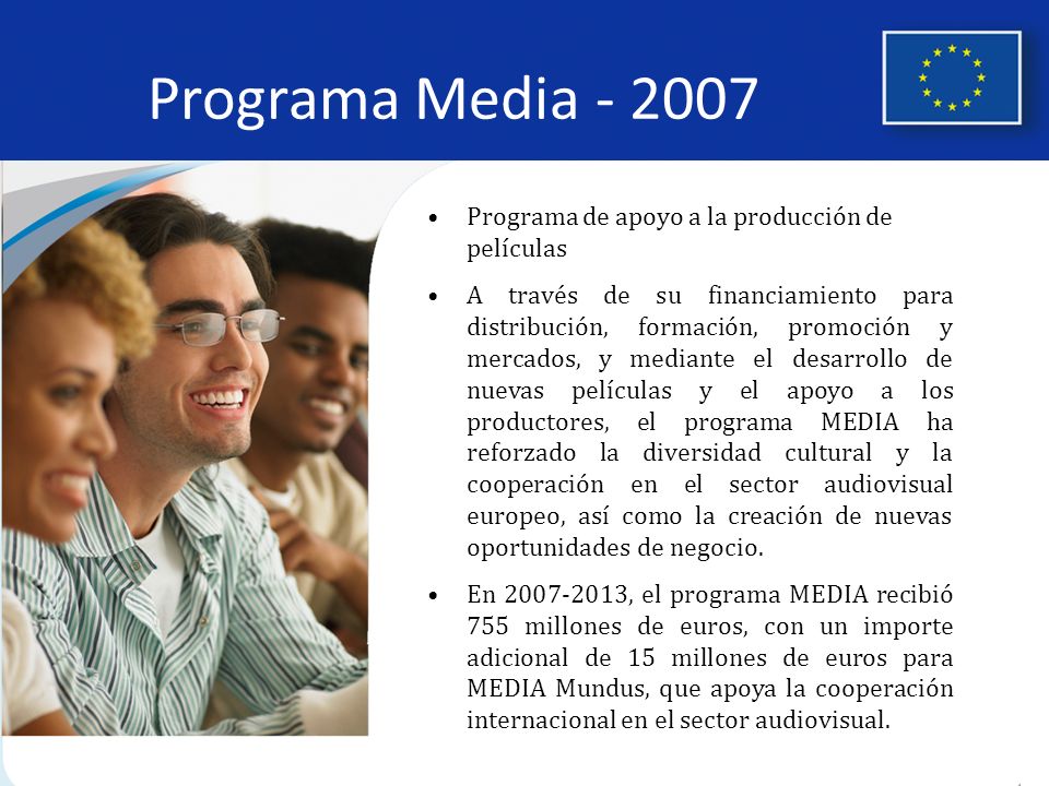 Programa Media Programa de apoyo a la producción de películas