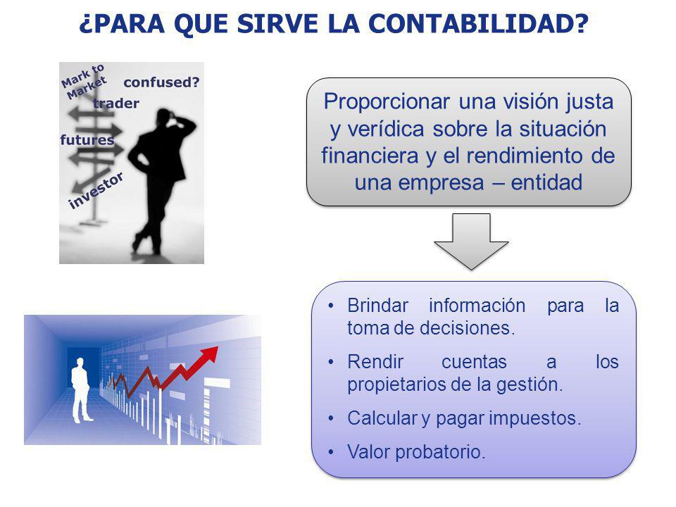 ¿PARA QUE SIRVE LA CONTABILIDAD