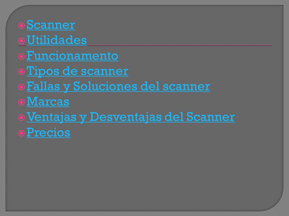 Scanner. - ppt video online descargar