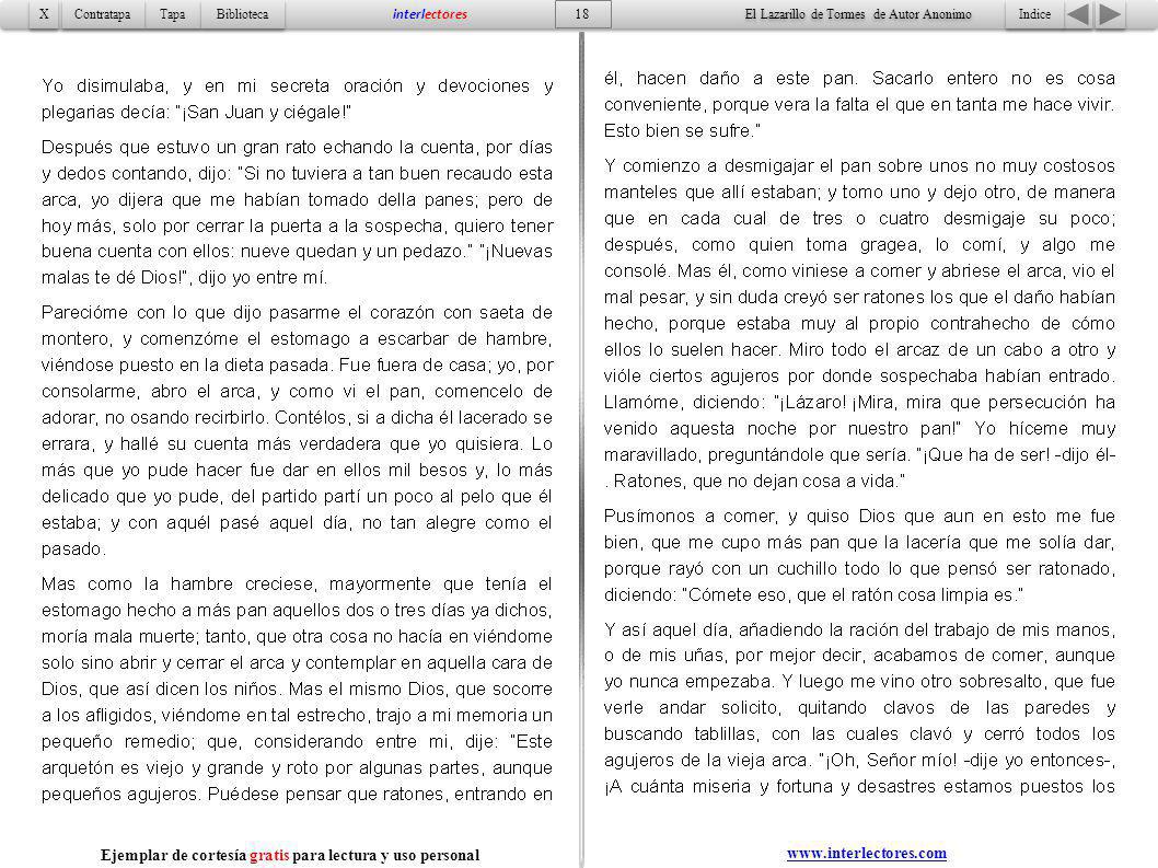Ejemplar de cortesía gratis para lectura y uso personal