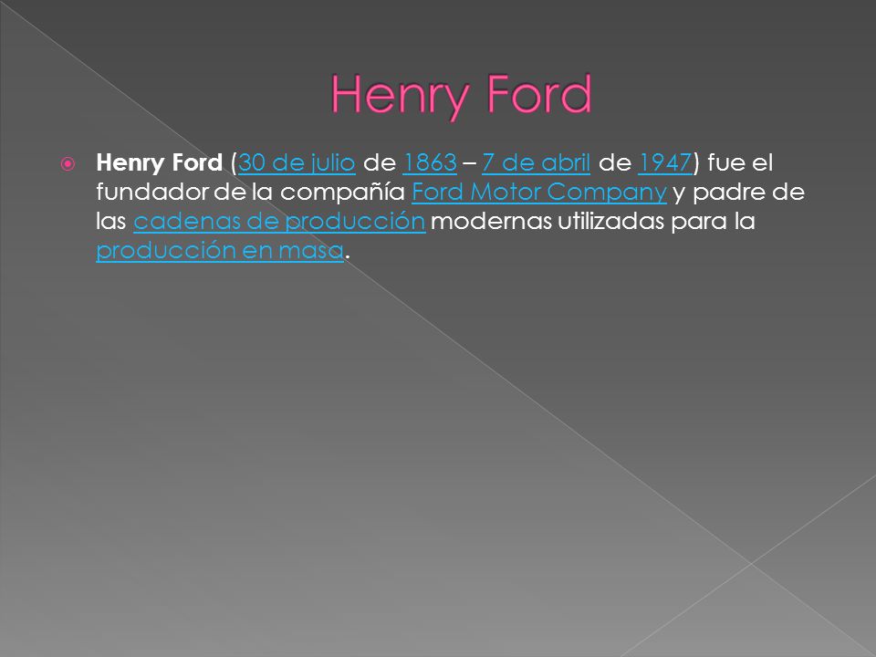 Henry Ford