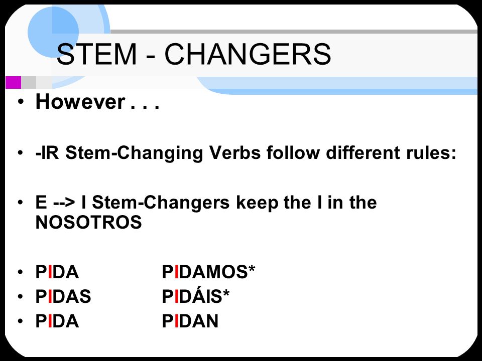 STEM - CHANGERS However . . .