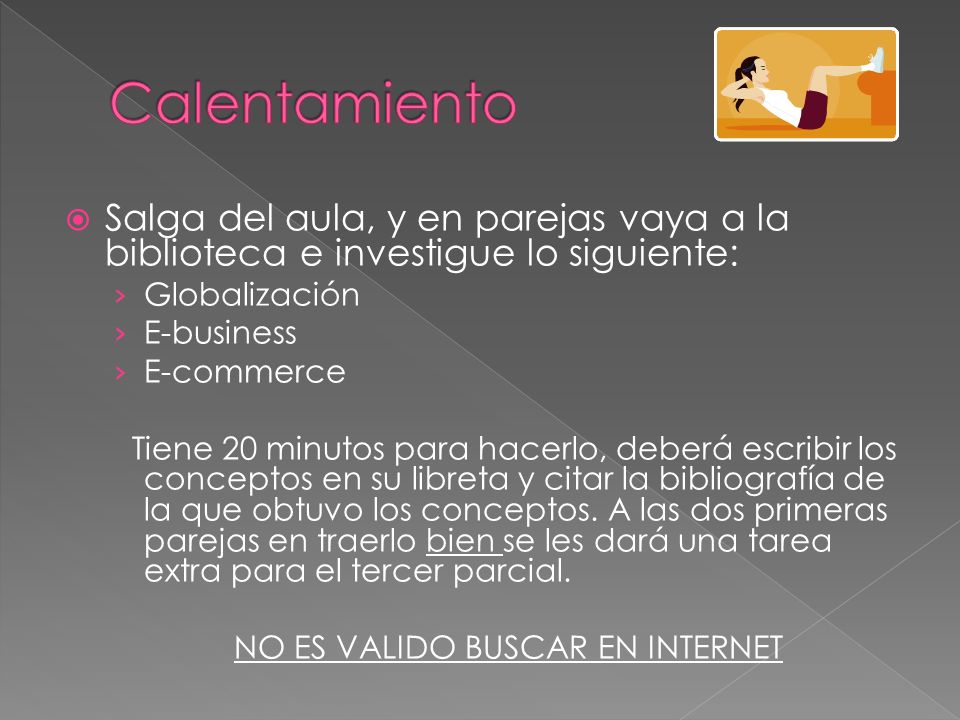 NO ES VALIDO BUSCAR EN INTERNET