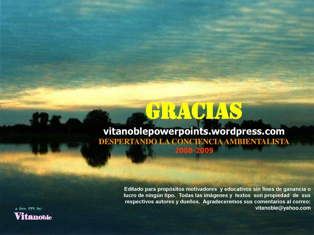 DESPERTANDO LA CONCIENCIA AMBIENTALISTA