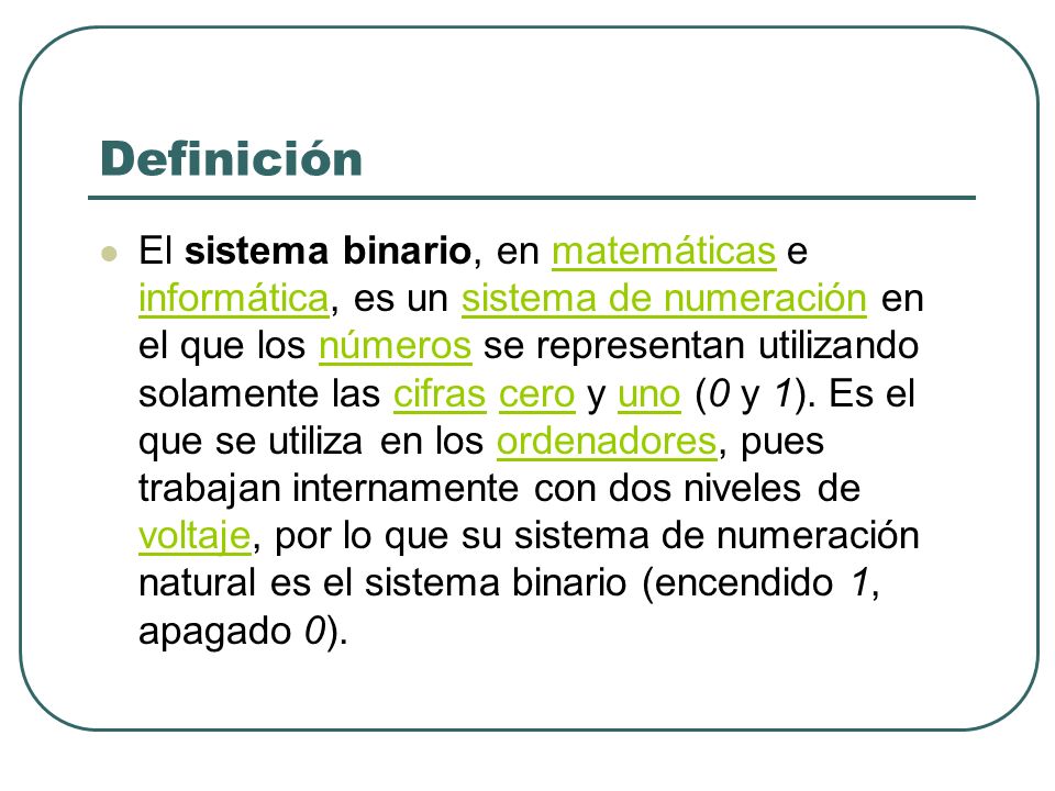 Definición