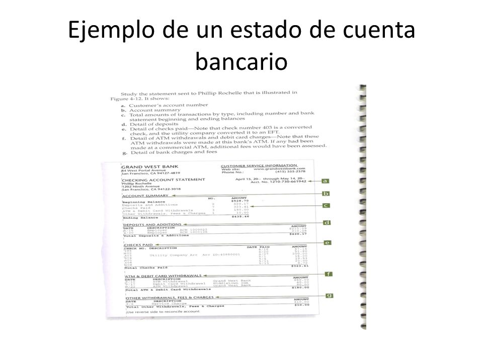 Manejo De Una Cuenta De Cheques Y Reconciliacion Bancaria Ppt Descargar