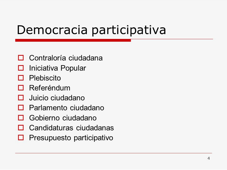 Democracia participativa