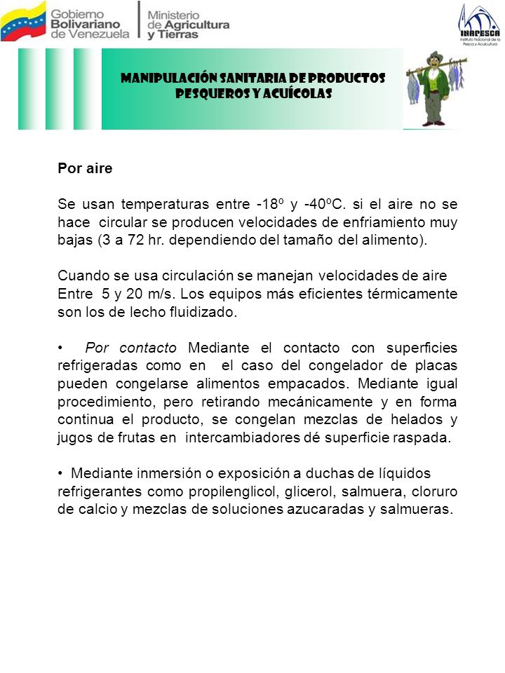 Manipulación Sanitaria de Productos