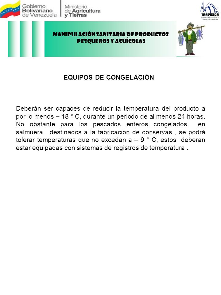 Manipulación Sanitaria de Productos