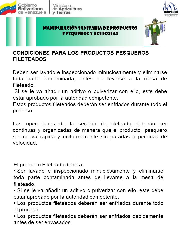 Manipulación Sanitaria de Productos