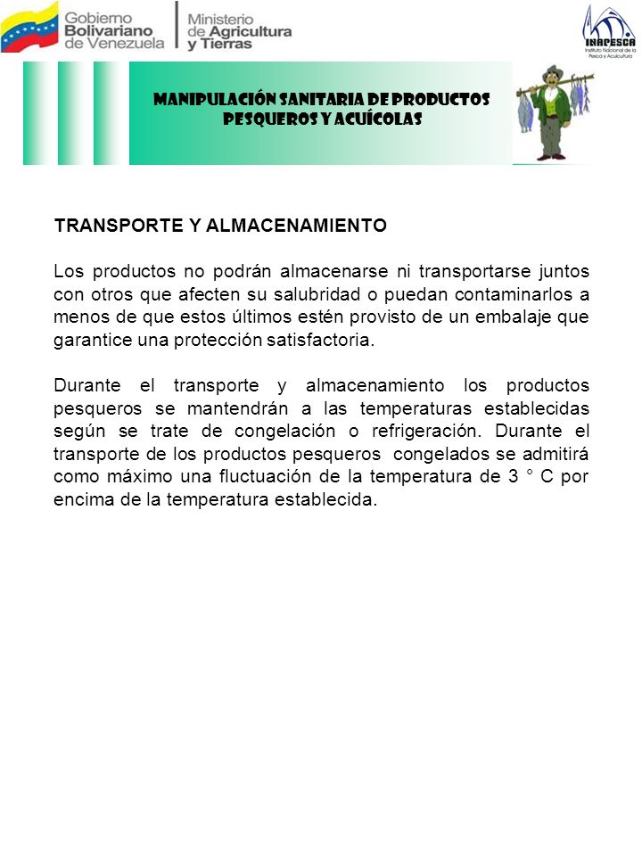 Manipulación Sanitaria de Productos