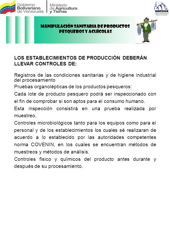 Manipulación Sanitaria de Productos