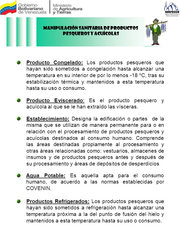 Manipulación Sanitaria de Productos