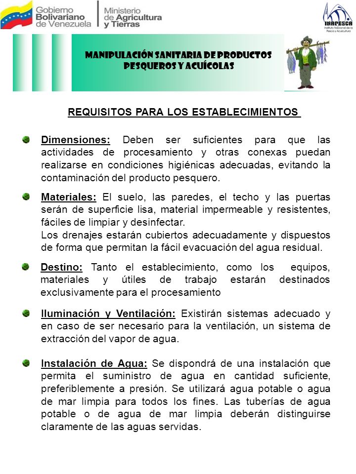 Manipulación Sanitaria de Productos