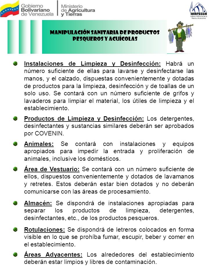 Manipulación Sanitaria de Productos