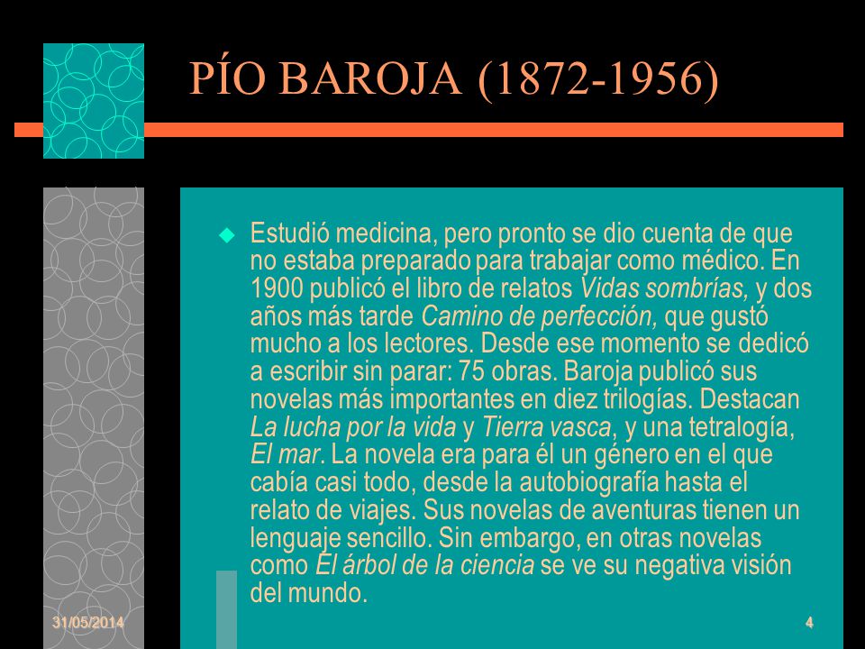 PÍO BAROJA ( )