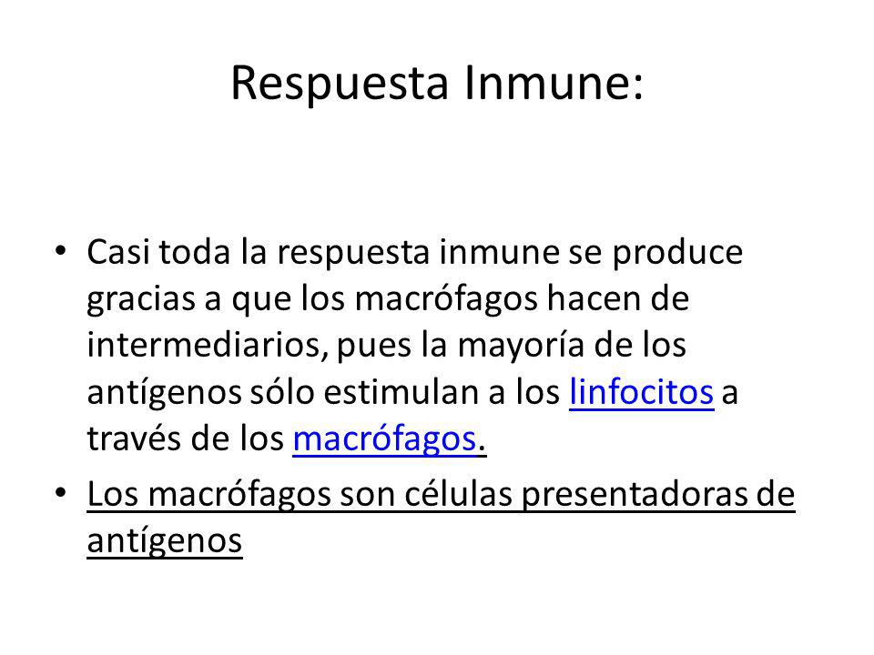Respuesta Inmune: