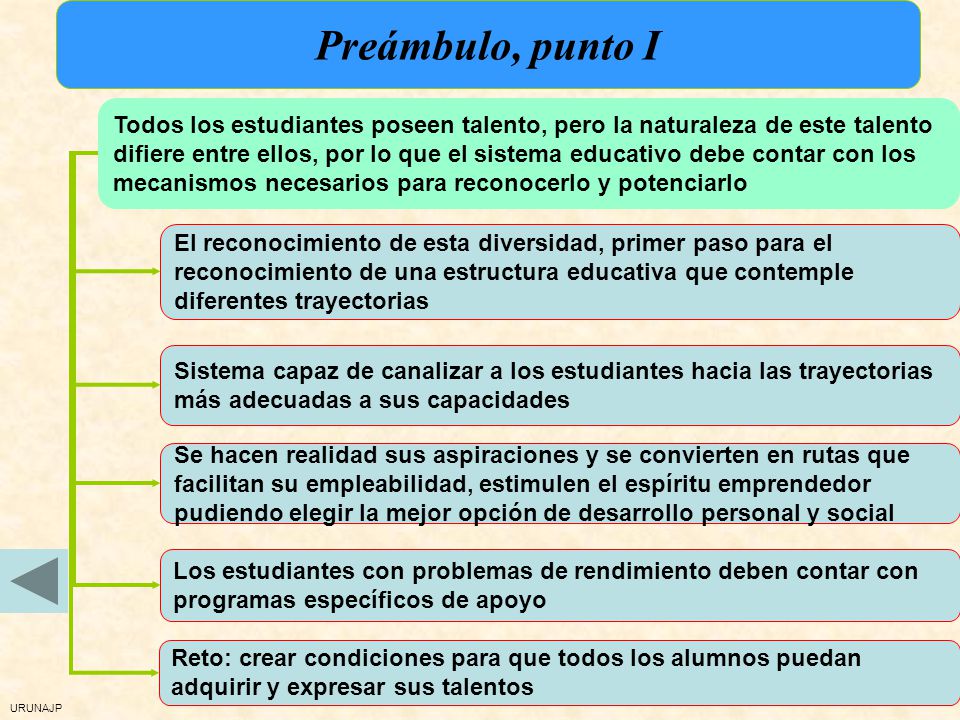 Preámbulo, punto I