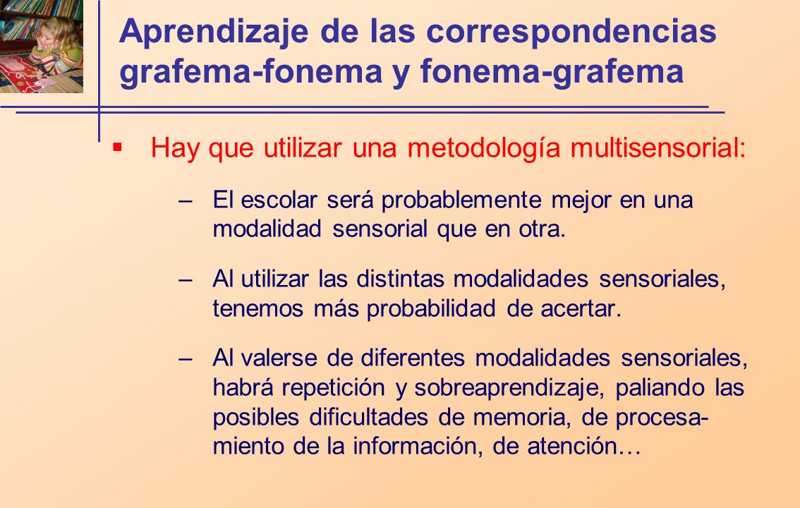 Aprendizaje de las correspondencias grafema-fonema y fonema-grafema
