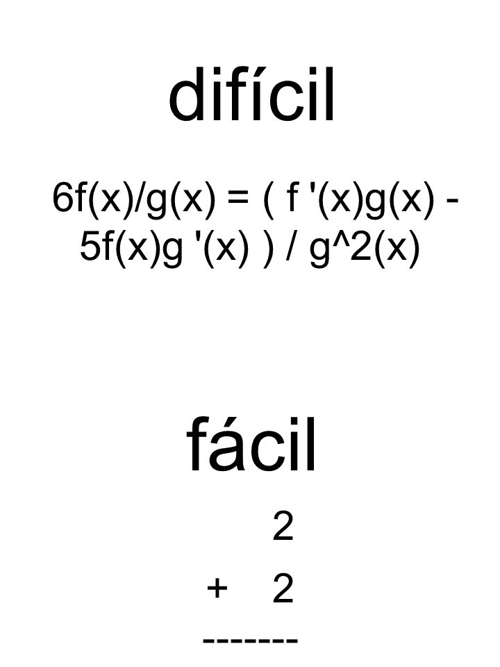 6f(x)/g(x) = ( f (x)g(x) - 5f(x)g (x) ) / g^2(x)