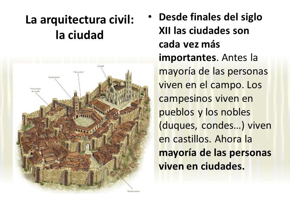 La arquitectura civil: la ciudad