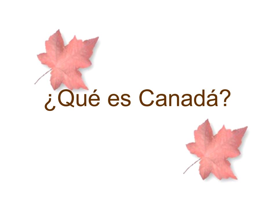 ¿Qué es Canadá