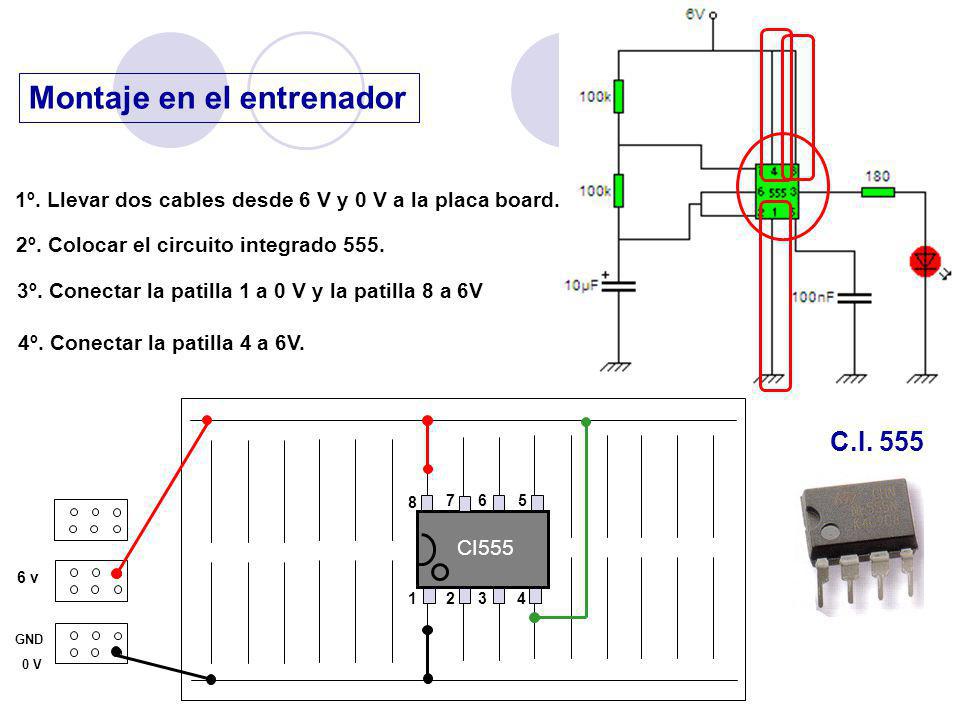 Circuito integrado 555 Temporizador en modo astable. - ppt video online  descargar