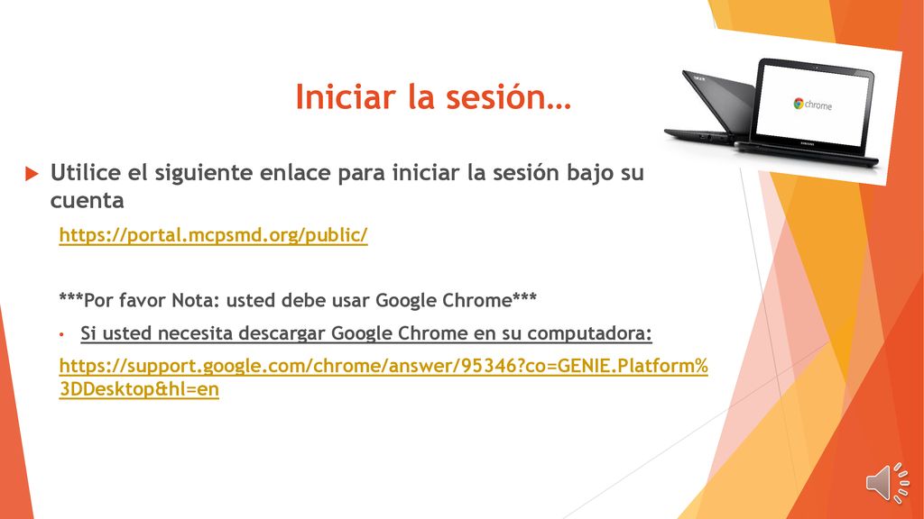 Iniciar la sesión… Utilice el siguiente enlace para iniciar la sesión bajo su cuenta.