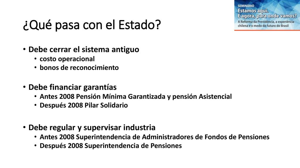 ¿Qué pasa con el Estado Debe cerrar el sistema antiguo