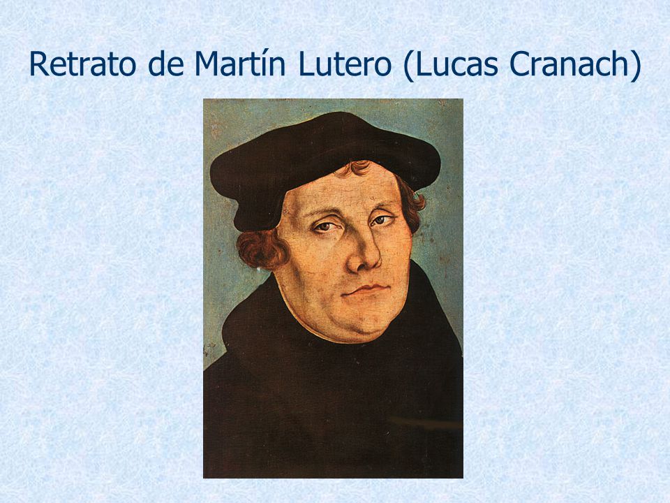 Retrato de Martín Lutero (Lucas Cranach)