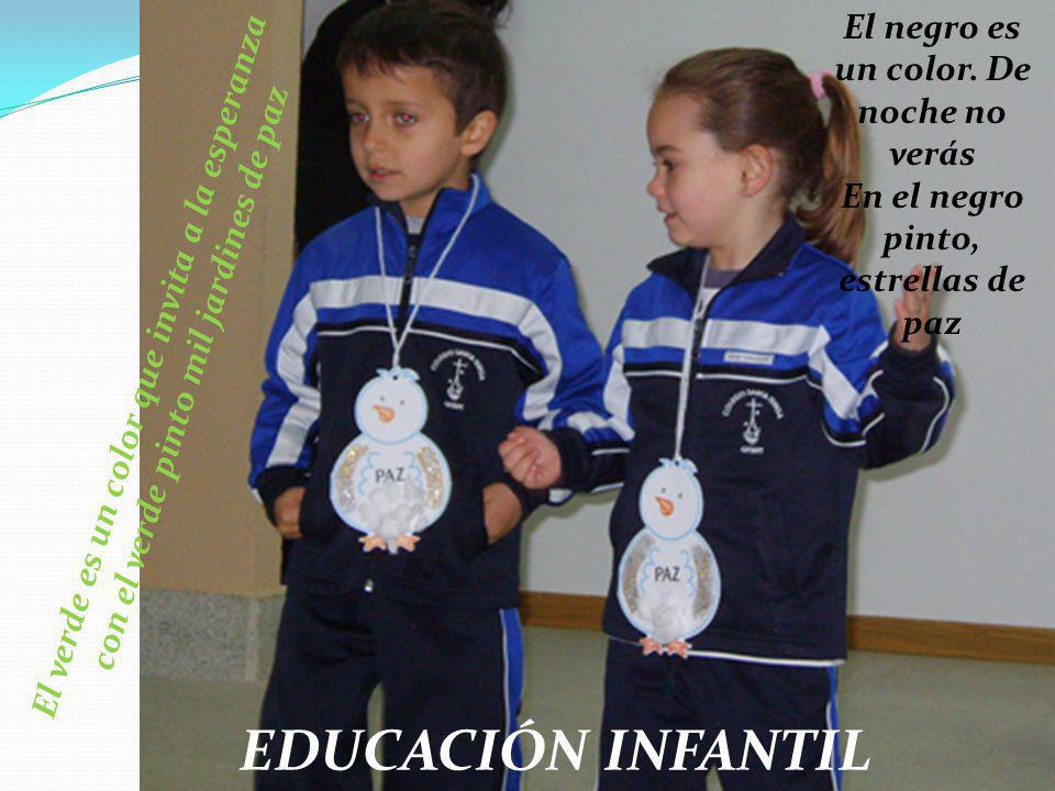 EDUCACIÓN INFANTIL El negro es un color. De noche no verás