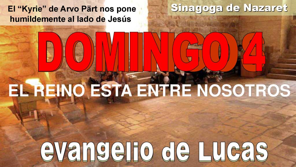 EL REINO ESTA ENTRE NOSOTROS EL REINO ESTA ENTRE NOSOTROS