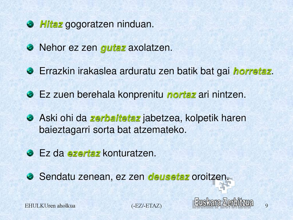 Hitaz gogoratzen ninduan. Nehor ez zen gutaz axolatzen.