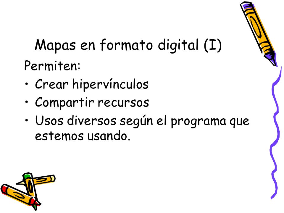 Mapas en formato digital (I)
