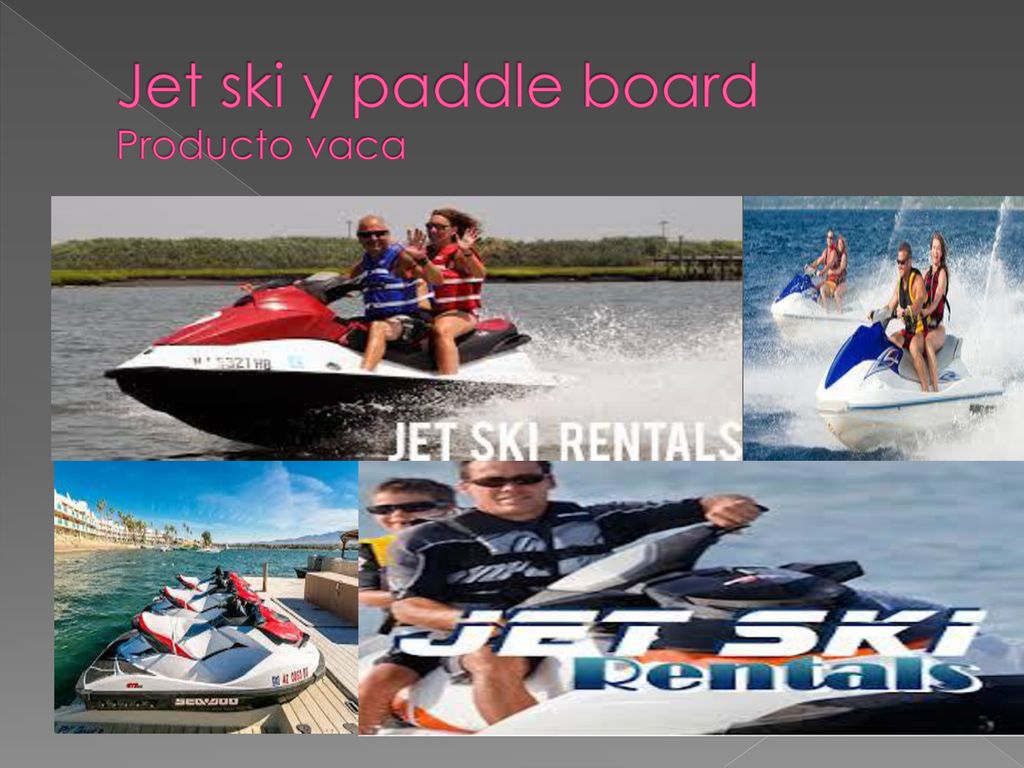 Jet ski y paddle board Producto vaca