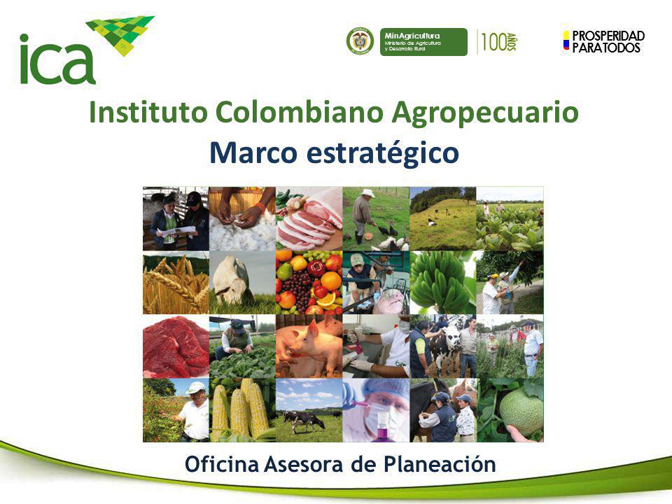 Instituto Colombiano Agropecuario Oficina Asesora de Planeación