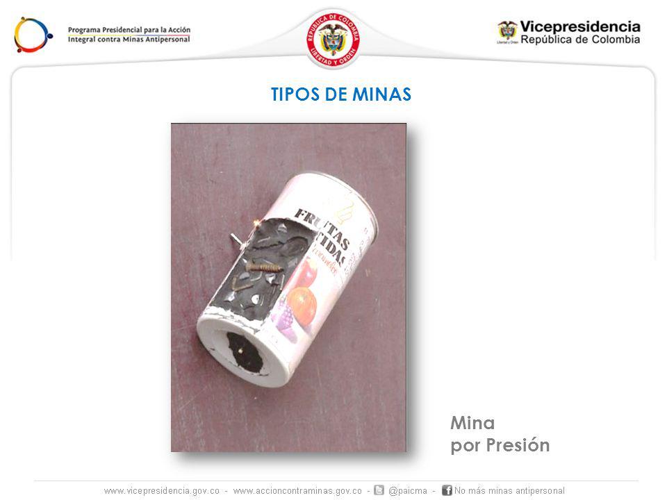 TIPOS DE MINAS Mina por Presión