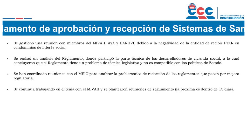 AyA: Reglamento de aprobación y recepción de Sistemas de Saneamiento