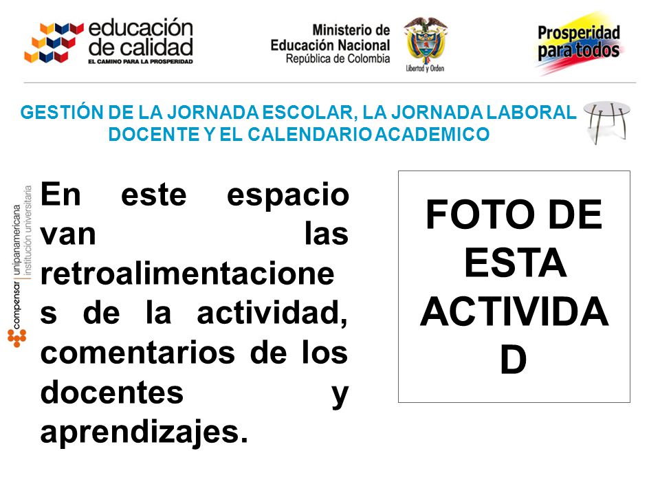 GESTIÓN DE LA JORNADA ESCOLAR, LA JORNADA LABORAL DOCENTE Y EL CALENDARIO ACADEMICO