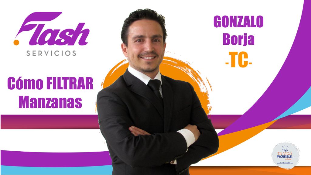 GONZALO Borja -TC- Cómo FILTRAR Manzanas