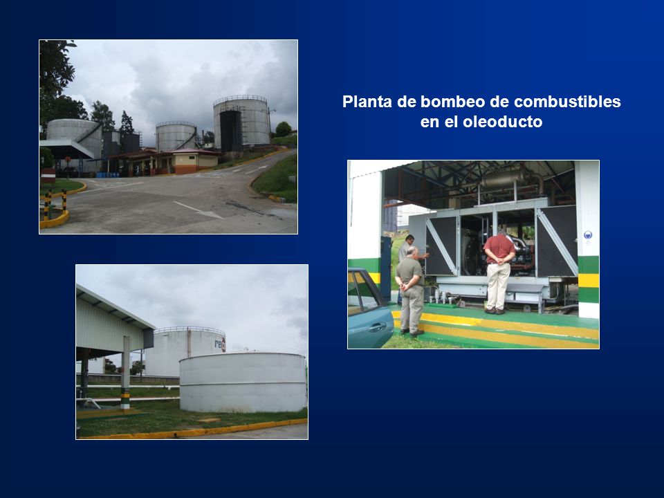 Planta de bombeo de combustibles