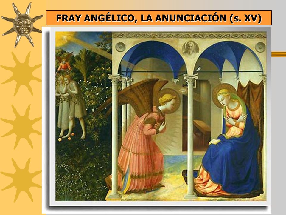 FRAY ANGÉLICO, LA ANUNCIACIÓN (s. XV)