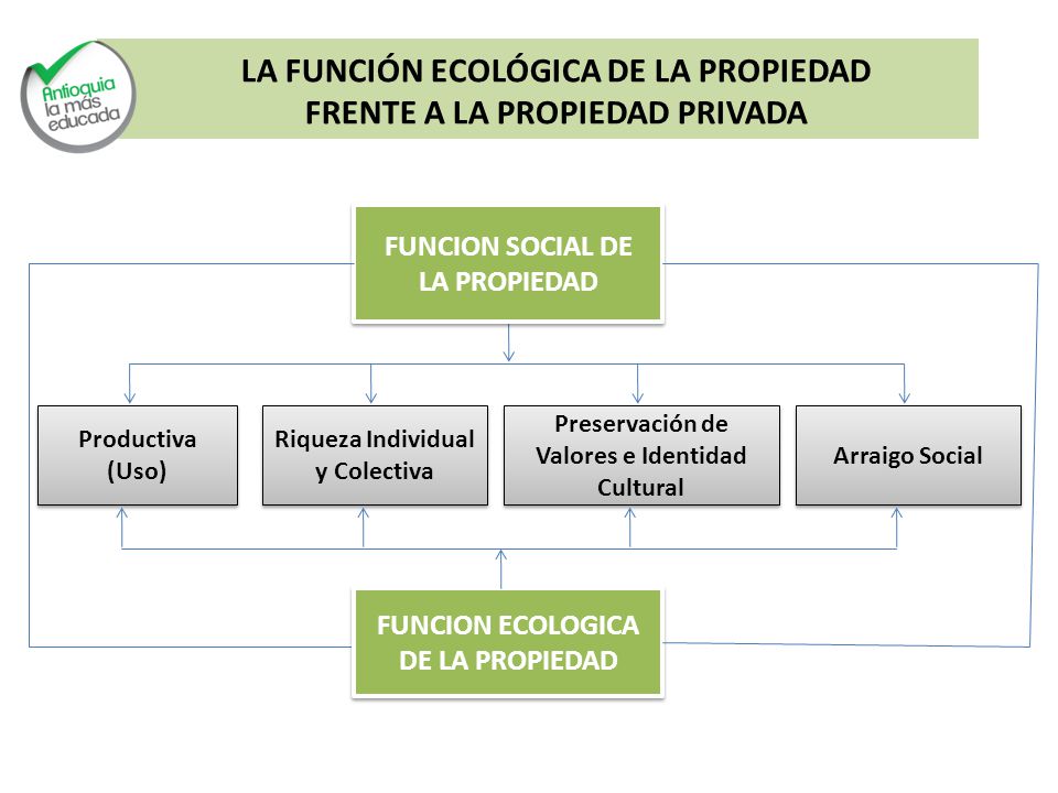 LA FUNCIÓN ECOLÓGICA DE LA PROPIEDAD FRENTE A LA PROPIEDAD PRIVADA