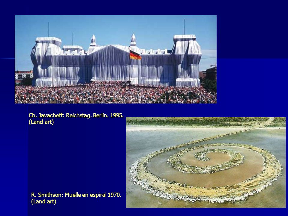 Ch. Javacheff: Reichstag. Berlín (Land art)