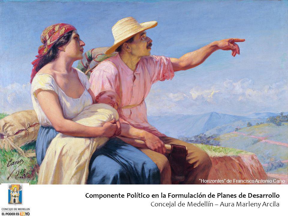 Componente Político en la Formulación de Planes de Desarrollo