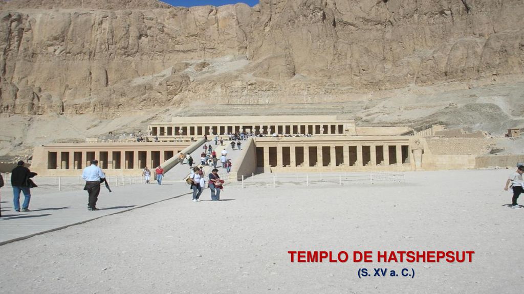 (S. XV a. C.) TEMPLO DE HATSHEPSUT (S. XV a. C.)