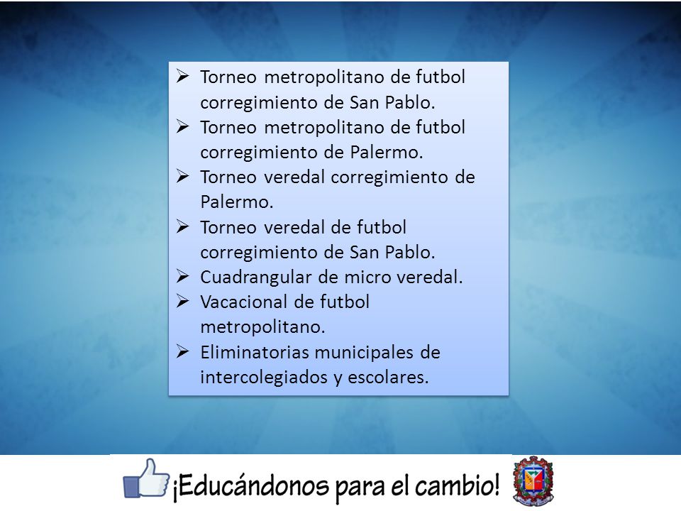 Torneo metropolitano de futbol corregimiento de San Pablo.