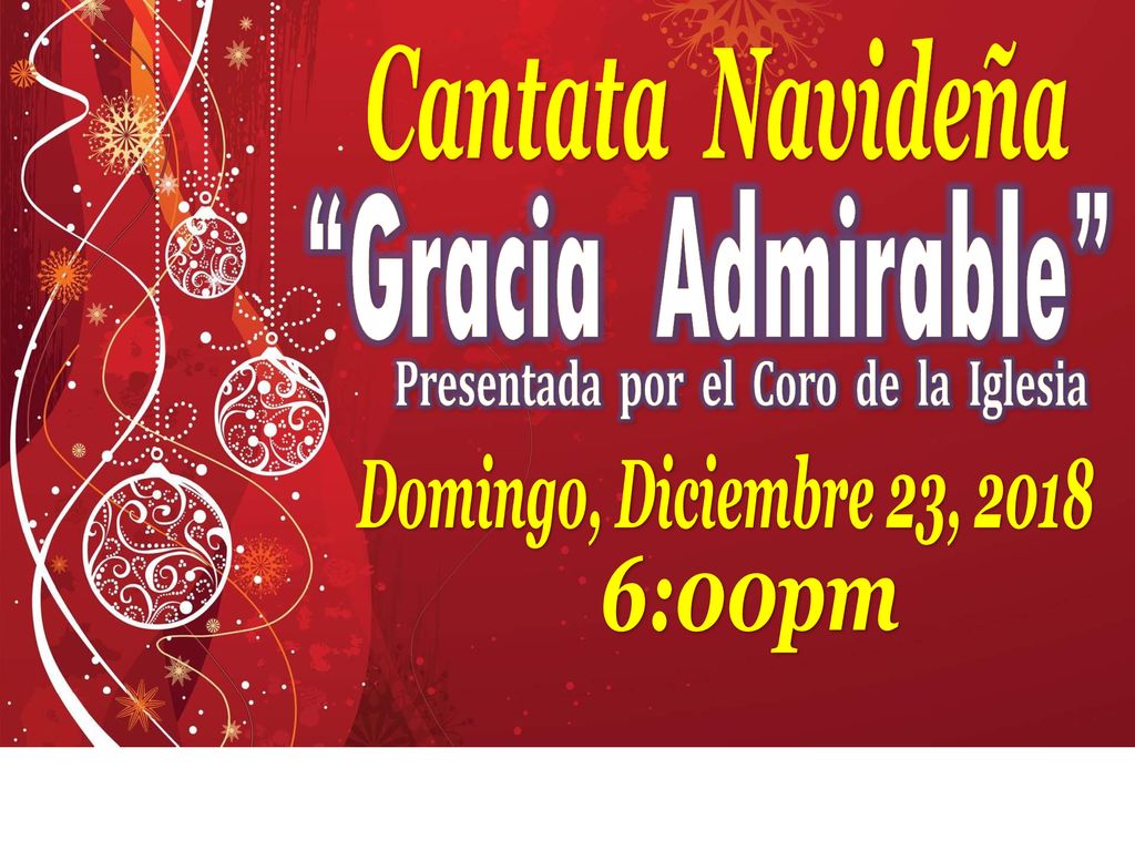 Presentada por el Coro de la Iglesia